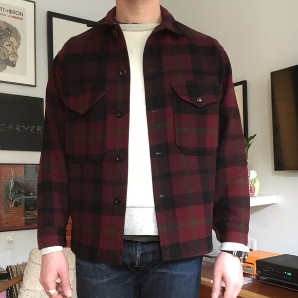 Pendleton wool shirt jacket Clearance